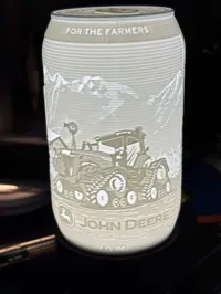 Lithophane canette John Deere — photo 3