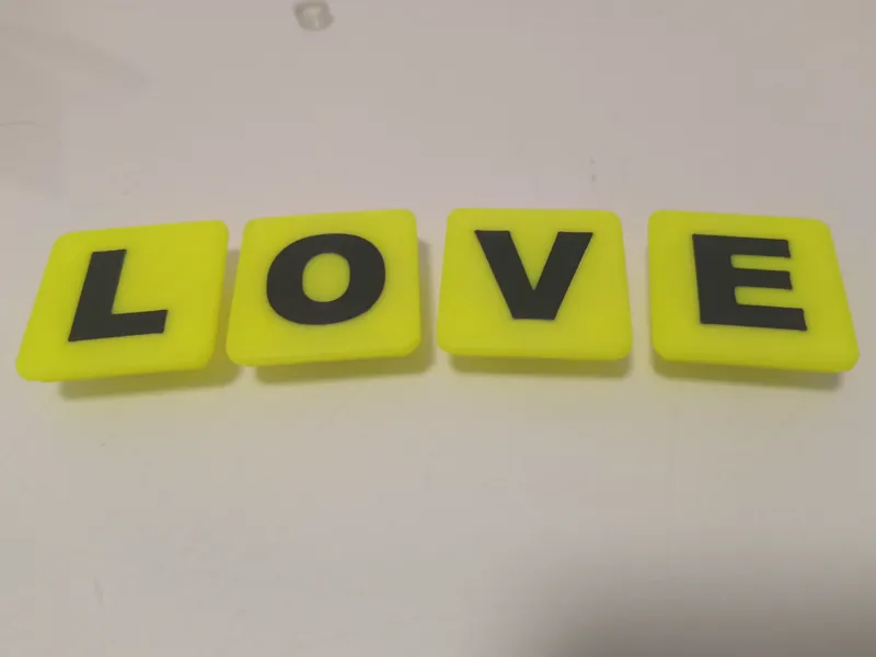 Letter Tiles - English