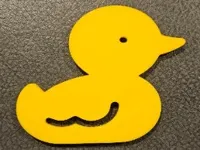 Canard magnet souvenir de croisière — photo 1