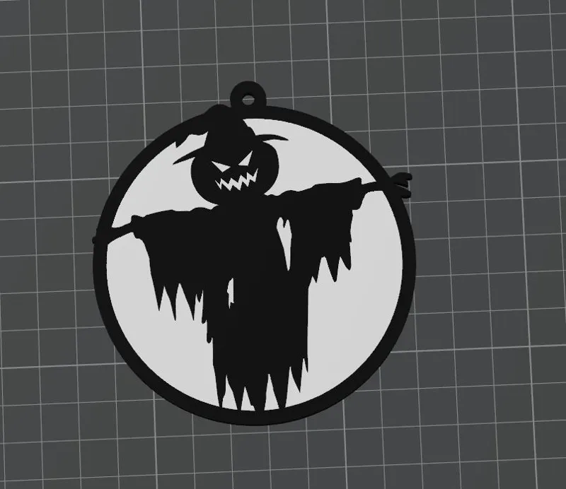 Halloween Scarecrow Decoration Ornament