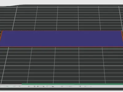 1 layer square <1g filament