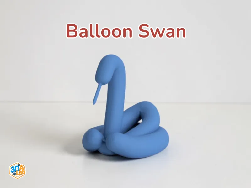Balloon Swan