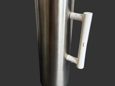 Log Tumbler Epoxy Handle