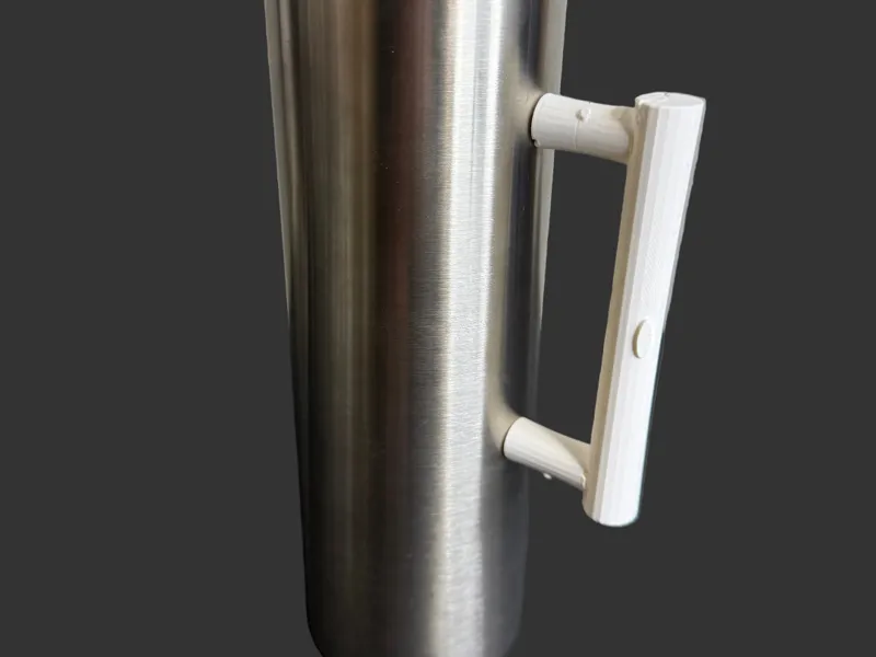 Log Tumbler Epoxy Handle