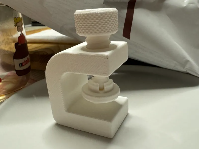 Knurled clamp G-Clamp C-Clamp mini nano bag clip