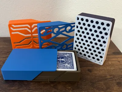Playing Card Slide Box