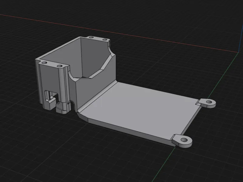 Tekno EB48 2.2 Servo Mount