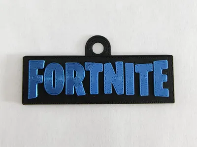 Fortnite Logo Keychain