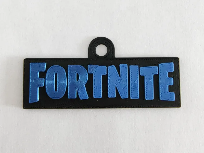 Fortnite Logo Keychain
