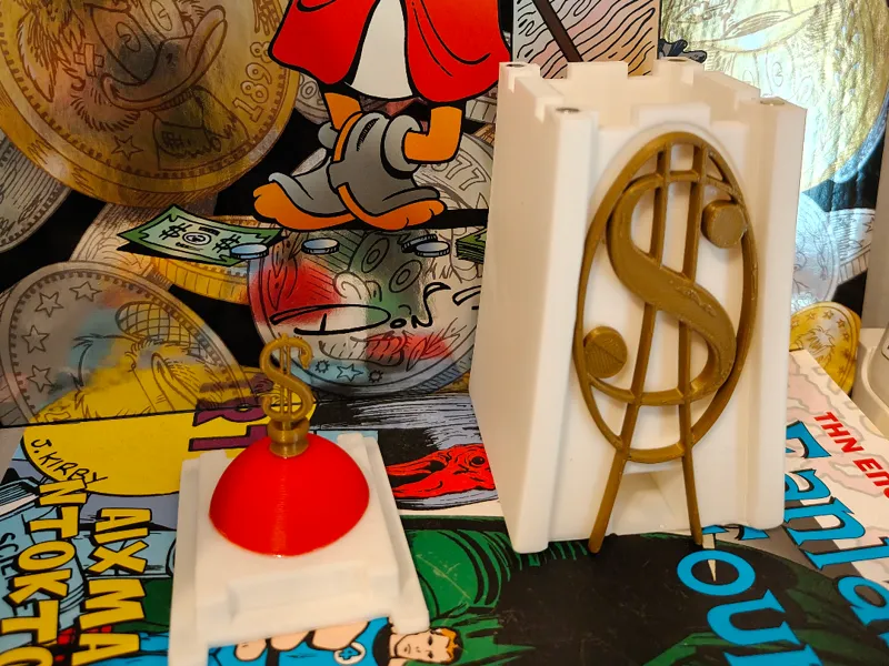 Scrooge Mc Duck money bin (storage space)