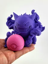 Фигурка Gengar с Poké Ball