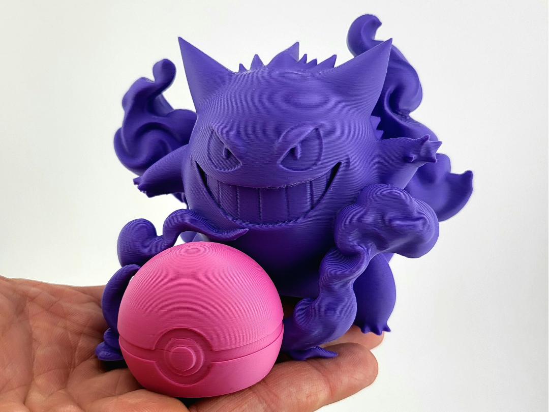 Gengar with Poké Ball – Pokemon Ghost Collectible
