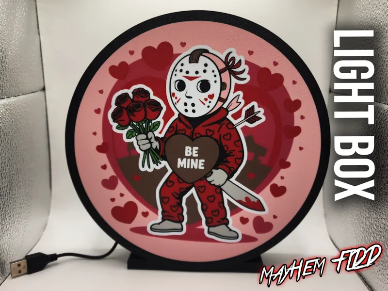 Friday the 13th - Jason Be Mine - Light Box