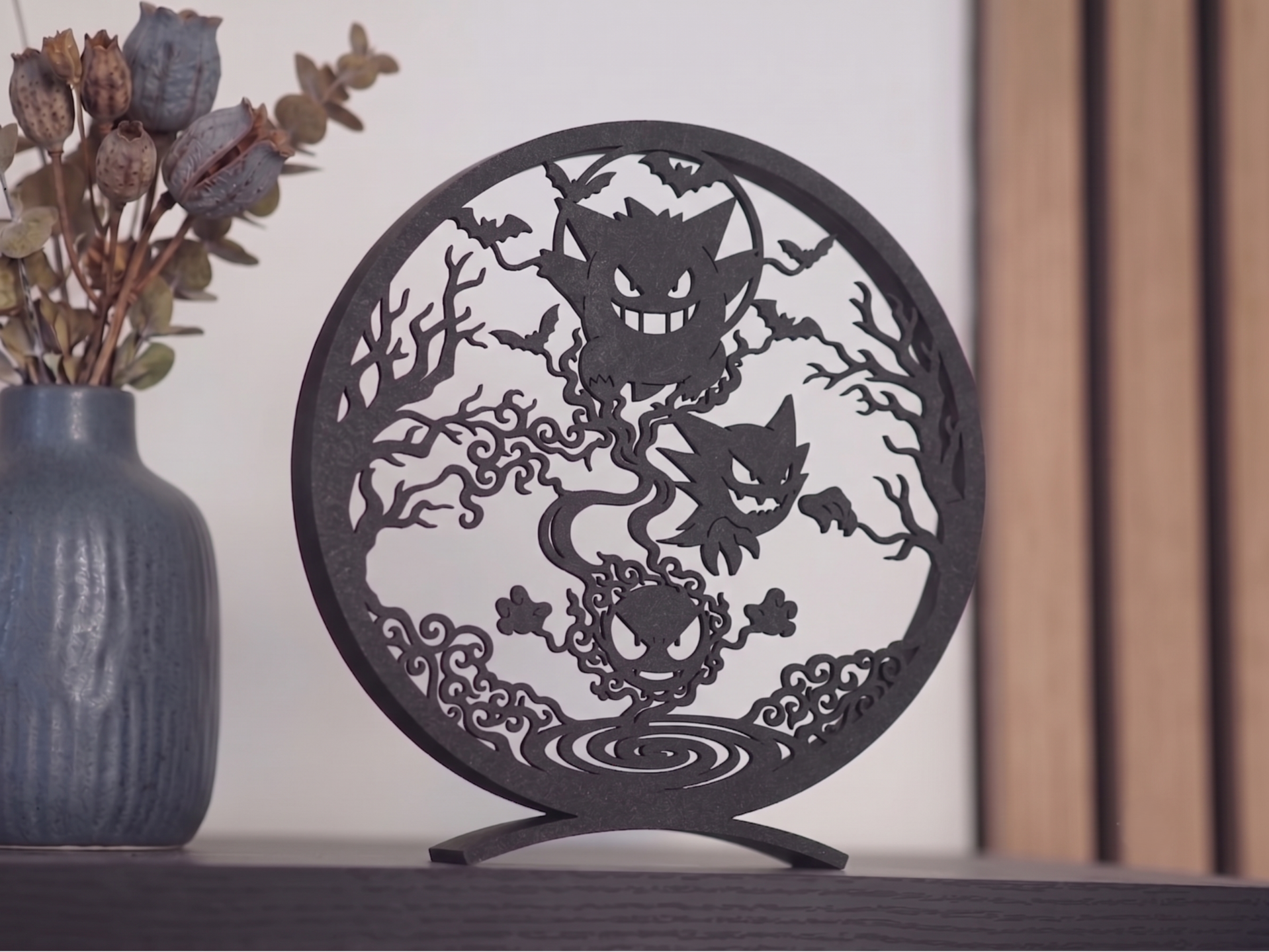Evolution Gengar, Haunter & Gastly Silhouette