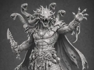 DnD Serpernt Warlord Anathema