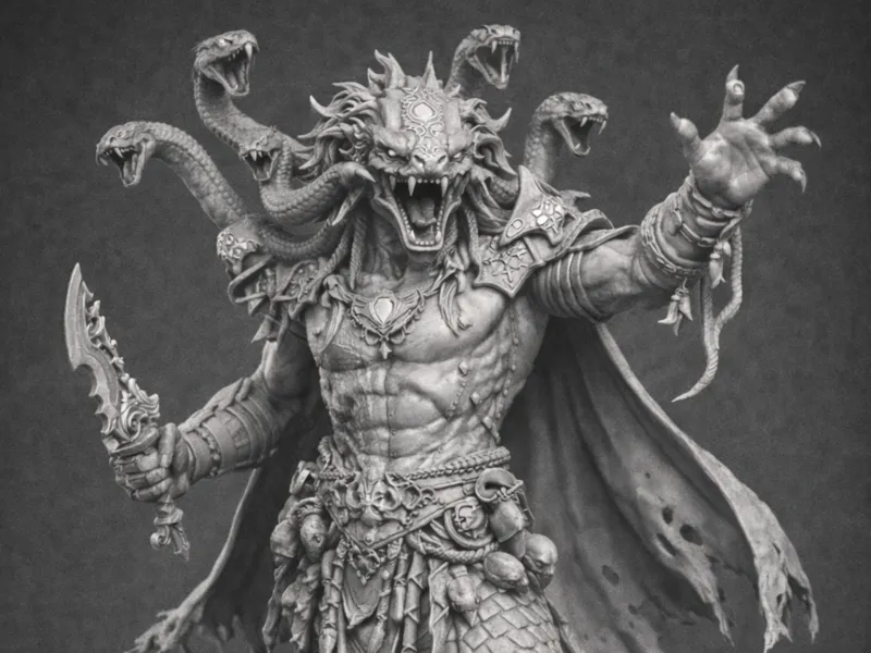 DnD Serpernt Warlord Anathema