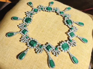 Louvre Heist Stolen Emerald Necklace