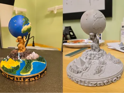 Civilization Atlas Diorama