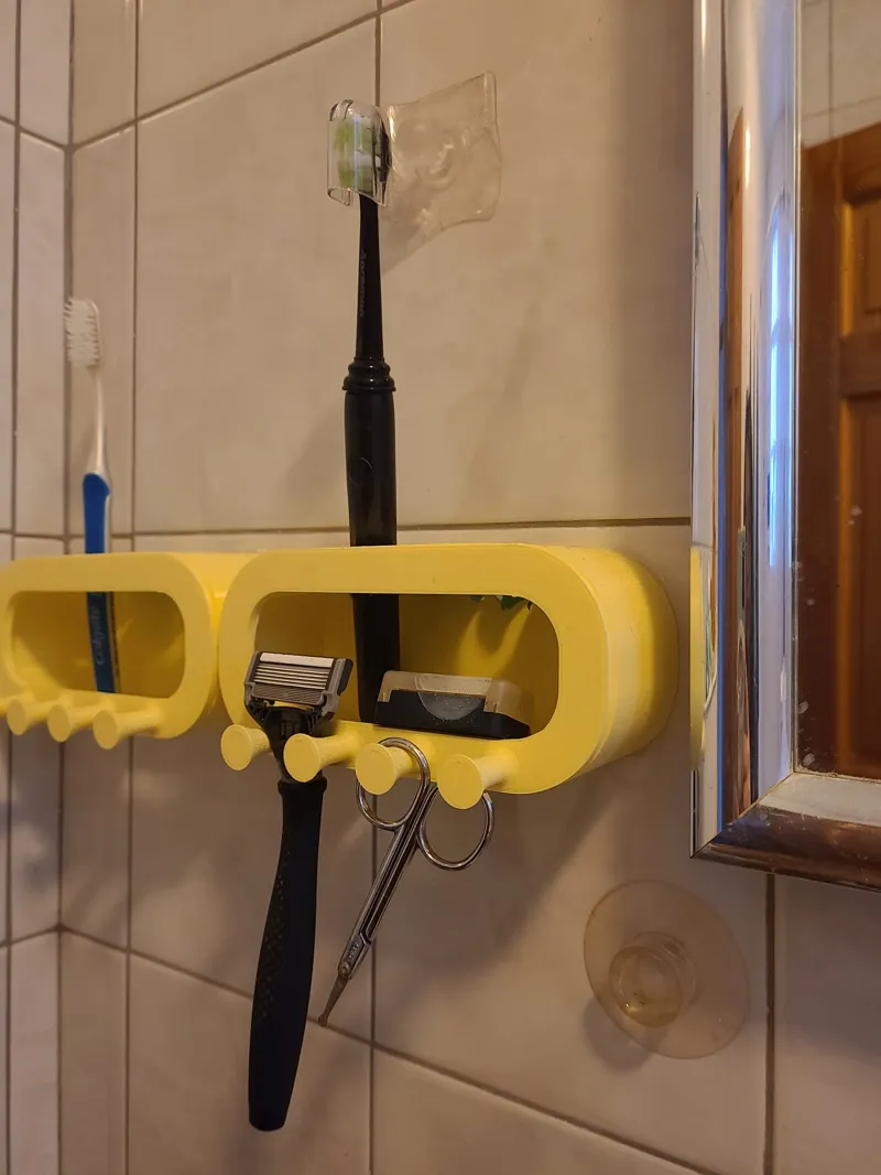 Wall mounted Toothbrush Holder