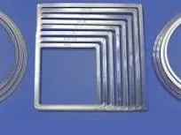 Anneau carré 112 mm pour plafond tendu