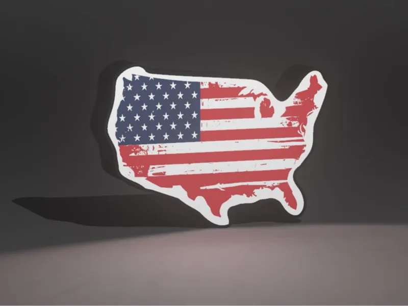 USA Lightbox