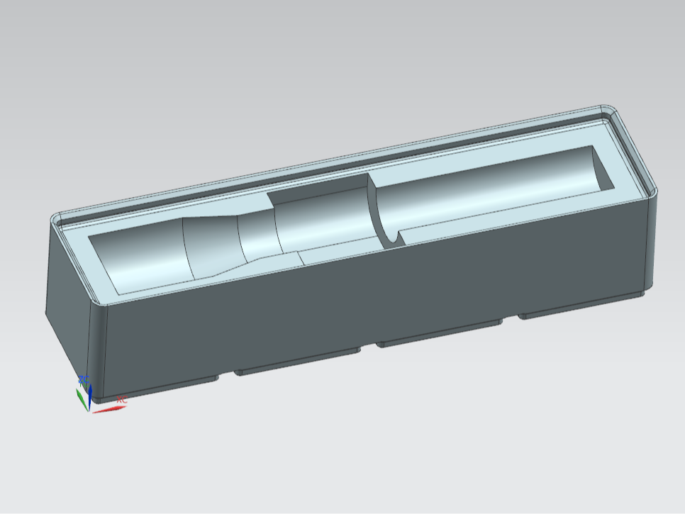 Gridfinity 4x1 for Maglite Mini