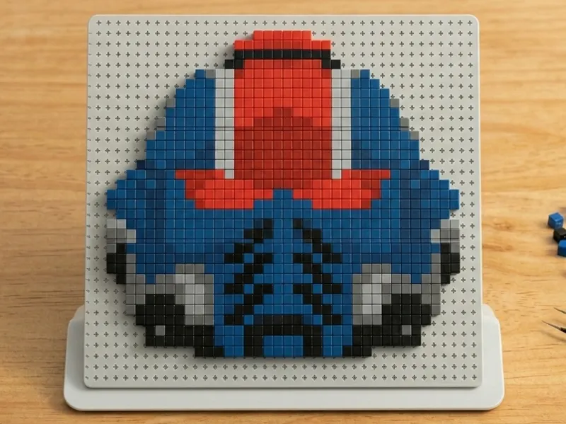Space Marine Pixel Art