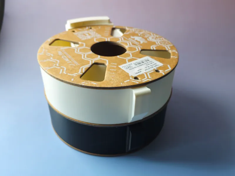 Rangements pratique pour bobines cartons usagées