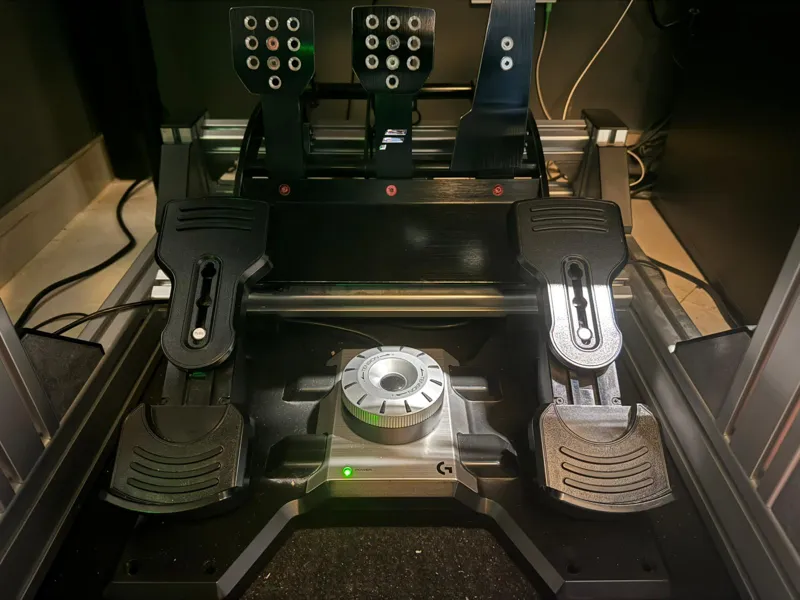 mod Logitech G Saitek Pro Flight Rudder