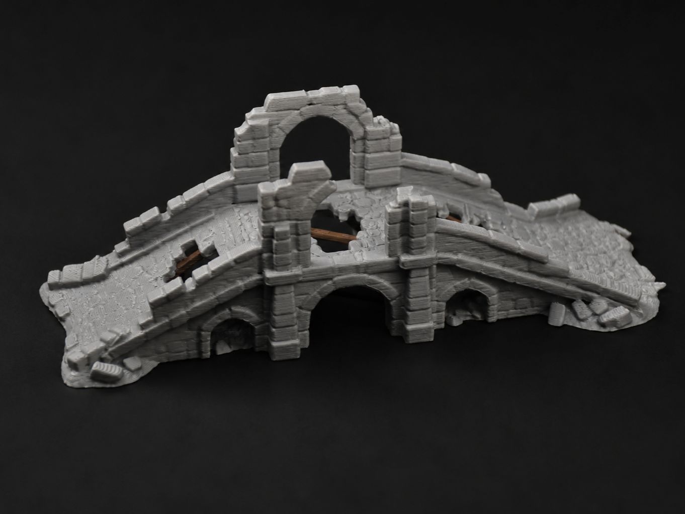 Ruined Stone Bridge – DND Miniature Terrain