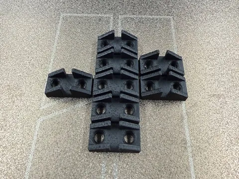 Vitrinen Glashalter 4mm