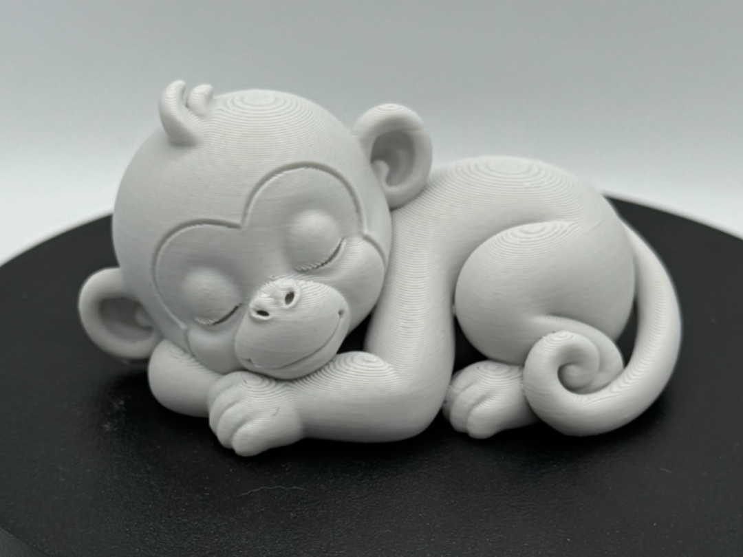 Sleeping Baby Monkey – Gentle Curled Pose