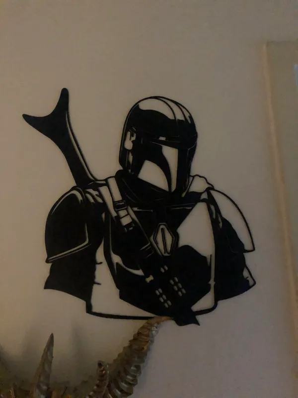 Décoration murale Mandalorian