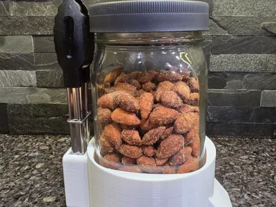 32oz Mason Jar Serving Display with Tongs