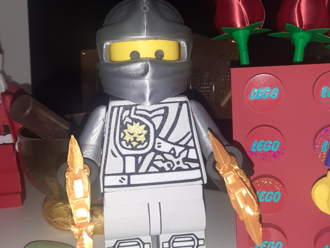 Grand Homme Ninjago Zane Brique 500%