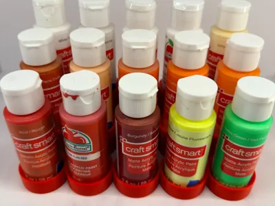 2 fl oz Paint Bottle Organizer/Holder 12 & 15 slot