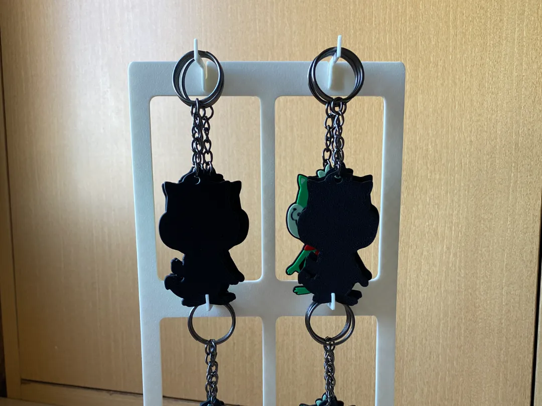 Keychain display stand by Jelu MakerWorld: Download Free 3D Models - 3D model önizlemesi