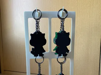 Keychain display stand