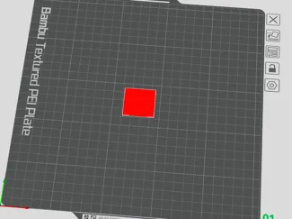 Test Cube Red