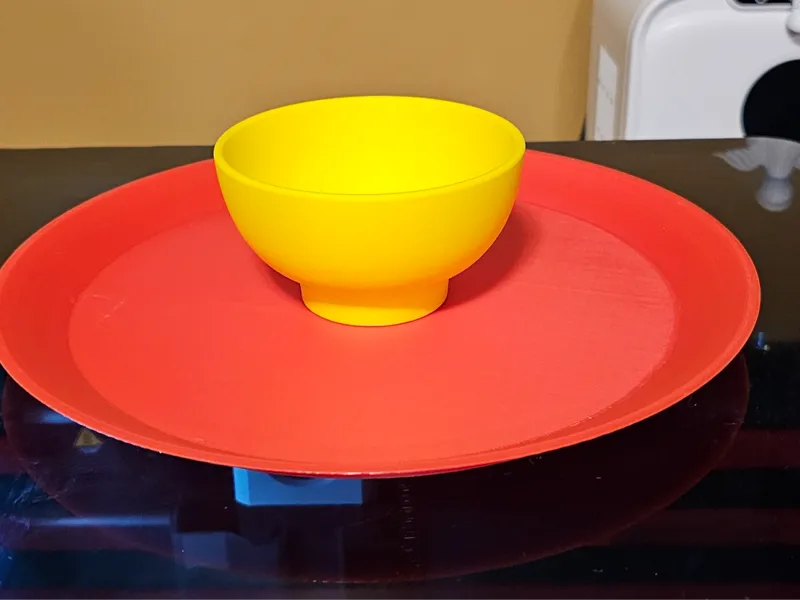 Corcelain Party Tray - Chips and Salsa