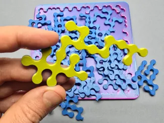 Fractal 30 pcs Jigsaw Puzzle