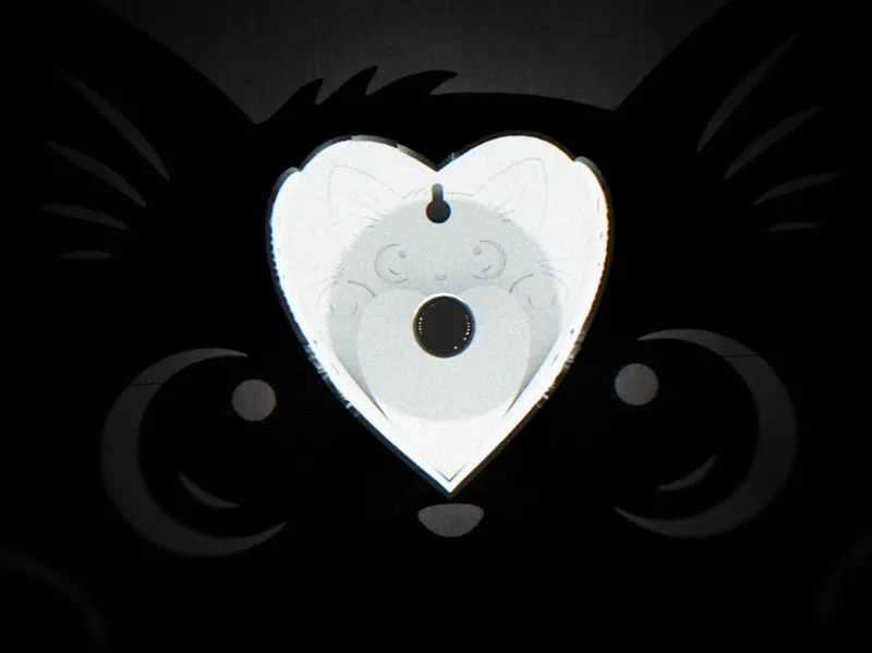 Peeking Cat | Shadow Art Night Lamp