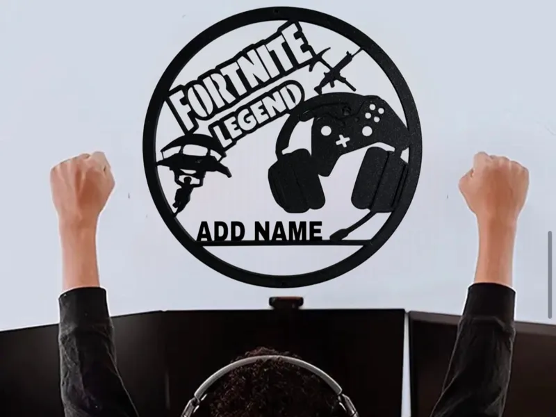 Fortnite Legend Xbox Gaming Sign