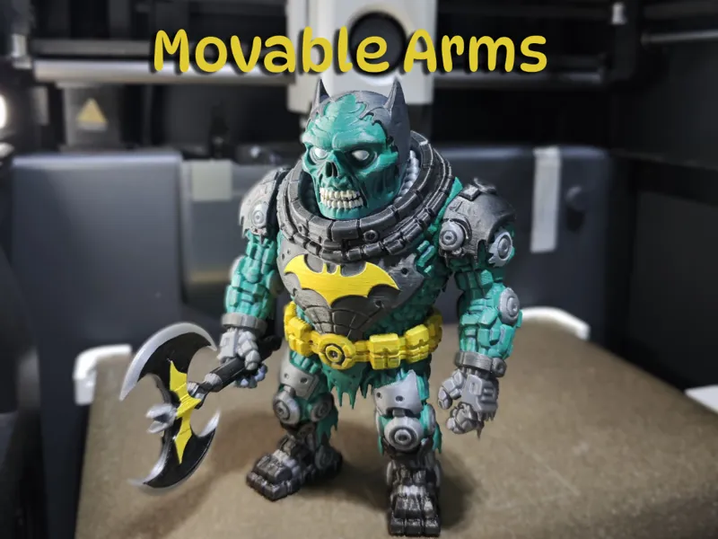 ZOMBOT BATMAN (movable arms)