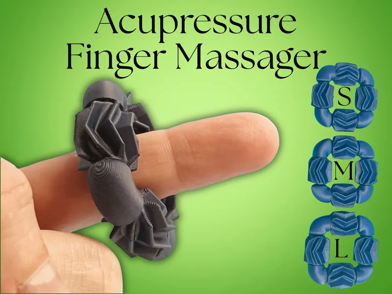 Acupressure Finger Massager