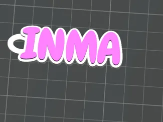 INMA NAME LLAVERO