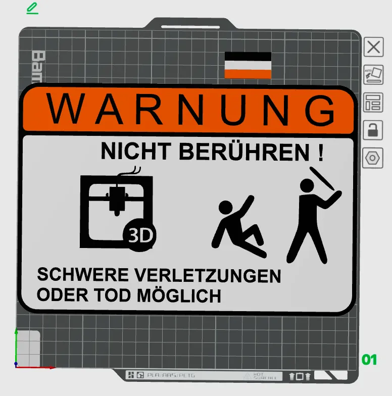 DONOTTOUCH Deutsch