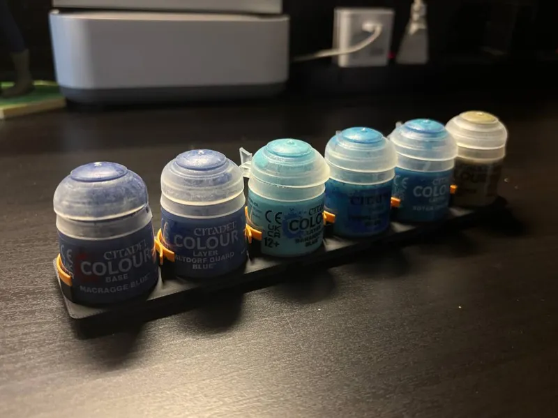 Citadel Paint Pot holder for Gridfinity