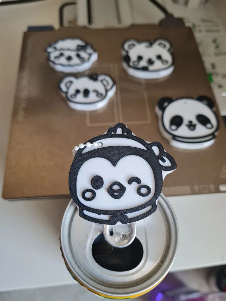 Sweet Animals Can Tab Opener Collection - Free 3D Print Model - MakerWorld