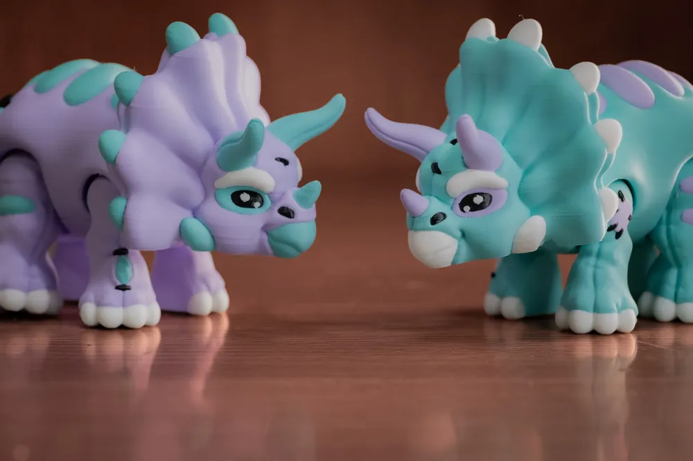 Stuffed Triceratops - Free 3D Print Model - MakerWorld